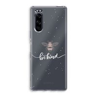 Be(e) kind: Sony Xperia 5 Transparant Hoesje