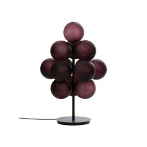 Pulpo Stellar Grape Small Vloerlamp - Aubergine - Zwart