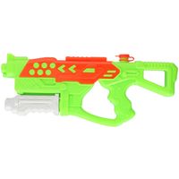 1x Waterpistolen/waterpistool groen van 42 cm kinderspeelgoed   -