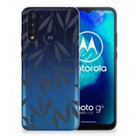 Motorola Moto G8 Power Lite | TPU Case | Leaves Blue