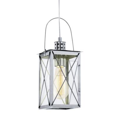 Eglo HanglampVintage Square chroom - 49212