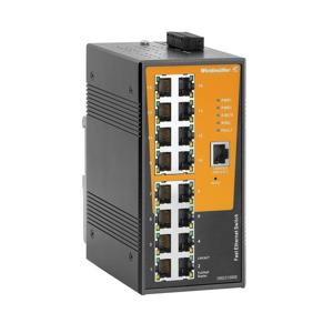 Weidmüller IE-SW-AL16M-16TX Industrial Ethernet Switch 10 / 100 MBit/s