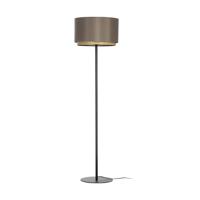 Stars of Light Schemerlamp Marchena cappucino met hout - Ø 42cm 390124