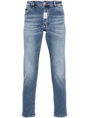 Philipp Plein jean à coupe skinny - Bleu