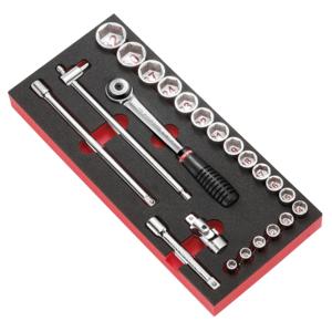 Facom Module van Foam Doppen | 1/2" 6-kant en Accessoires - S.161B - MODM.S1APB