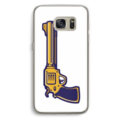 Pew Pew Pew: Samsung Galaxy S7 Transparant Hoesje