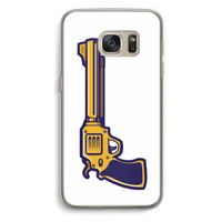 Pew Pew Pew: Samsung Galaxy S7 Transparant Hoesje