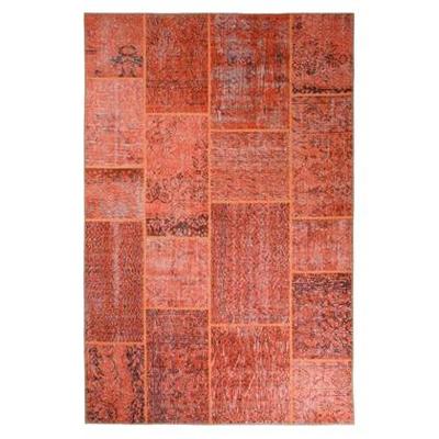 Heritaged Patchwork vloerkleed - Fade Heritage terracotta - 140x200 cm