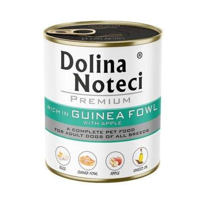 DOLINA NOTECI Premium rijk aan parelhoen met appel - natvoer voor honden - 800g
