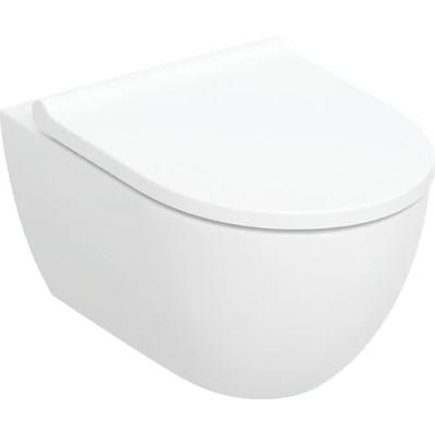 Geberit Wandcloset Renova Pack Diepspoel Gesloten Vorm Rimfree Met Zitting KeraTect Wit