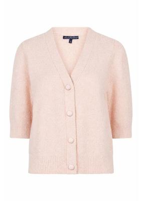 Red Button Cardigan Popcorn | Blossom