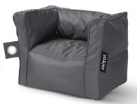 Kinder zitzak stoel Primo Anthracite - Weerbestendig - Zwart - Sit&Joy