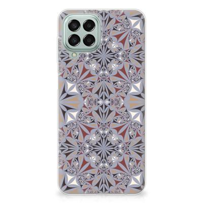 Samsung Galaxy M33 | TPU | Siliconen hoesje | Flower Tiles