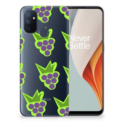 OnePlus Nord N100 | Siliconen Case | Druiven