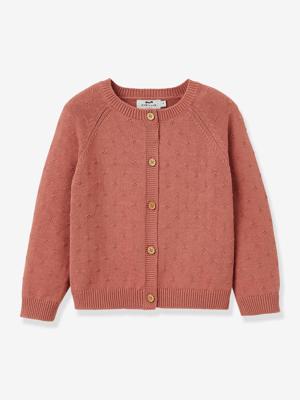 Vestje voor meisjes met fantasie steken CYRILLUS rozen