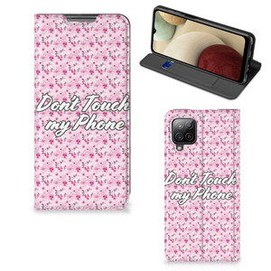 Samsung Galaxy A12 Design Case Flowers Pink DTMP