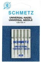 Schmetz Universeel Naalden Dikte 60 - 1 x 5 Naalden op kaart