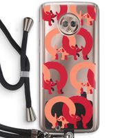 Dogs: Motorola Moto G6 Transparant Hoesje met koord