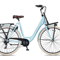 Altec Metro Plus Damesfiets 28 inch 55cm Sky Blue 7v - thumbnail