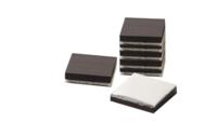 Vaessen Creative • zelfklevende magneten vierkant 12stuks