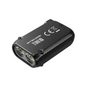 NiteCore TINI 2 schwarz Zaklamp werkt op een accu LED 500 lm 14 g