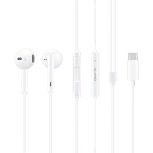 HUAWEI CM33 In Ear headset B-grade (nieuwstaat, beschadigde/ontbrekende verpakking) Kabel Wit Volumeregeling