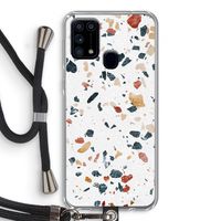 Terrazzo N°4: Samsung Galaxy M31 Transparant Hoesje met koord
