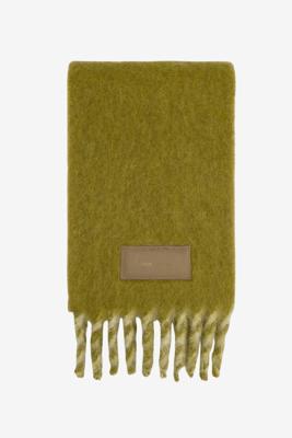 Ami Paris shawl Alp Et Mo USF676.AW0009 bronze/anis