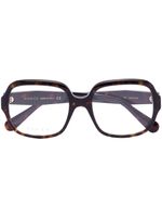 Gucci Eyewear lunettes de vue Havana - Marron