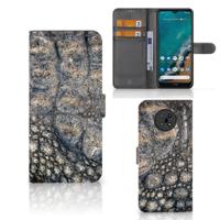 Nokia G50 | Telefoonhoesje | Met pasjeshouder | Krokodillenprint