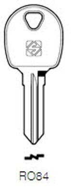 Silca cilindersleutel staal RO084