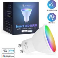 Lideka® - Slimme LED Smart Lampen - Spot GU10 - Set Van 1 - RGBW - Google, Alexa en Siri - thumbnail