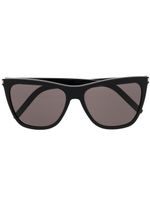 Saint Laurent Eyewear lunettes de soleil à monture d'inspiration wayfarer - Noir