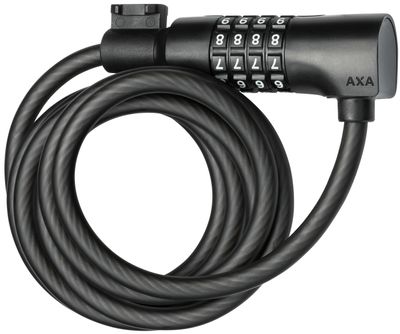 Axa Slot kabelslot resolute 180cm - ø8mm - code