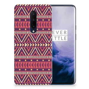 OnePlus 7 Pro TPU bumper Aztec Paars