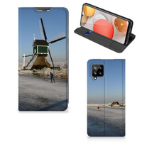 Samsung Galaxy A42 Book Cover Schaatsers