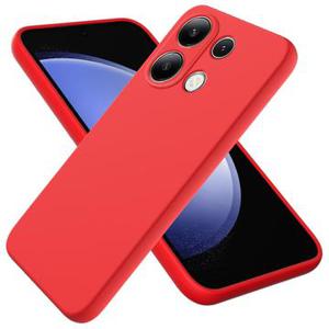 Xiaomi Redmi Note 13 Pro 4G/Poco M6 Pro Liquid Siliconen Hoesje - Rood