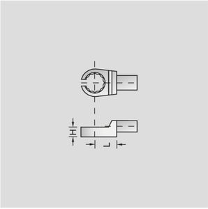 Gedore 7679640 Insteekringsleutel 18 mm