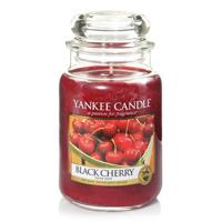 Yankee Candle Geurkaars Large Black Cherry - 17 cm / ø 11 cm - thumbnail