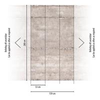 Livingwalls The Wall II - Grijs - Betonmuur - 392521