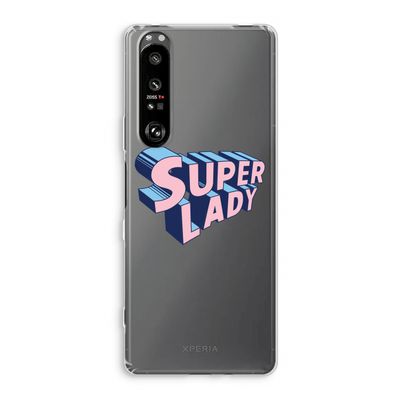 Superlady: Sony Xperia 1 III Transparant Hoesje