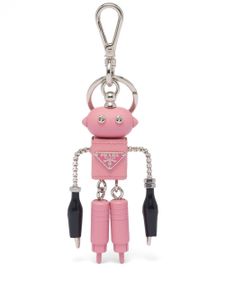 Prada porte-clés Robot Trick - Rose