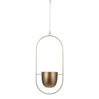 Mica Decorations Dexter Bloempot Hangend H83 cm Goud