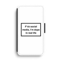 I'm dope: iPhone XS Max Flip Hoesje