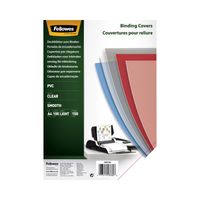 Fellowes 5376001 binding cover A4 PVC Transparant 100 stuk(s) - thumbnail