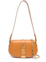 Versace sac porté épaule Greca Goddess - Marron