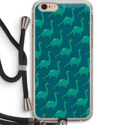 Diplodocus: iPhone 6 PLUS / 6S PLUS Transparant Hoesje met koord