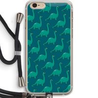 Diplodocus: iPhone 6 PLUS / 6S PLUS Transparant Hoesje met koord