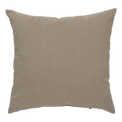 Hesperide Sierkussen Granada - lichtbruin - 40 x 40 cm - polyester - voor buiten - tuinkussen