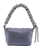 Kara sac porté épaule Crystal Mesh Phone Cord - Bleu - thumbnail